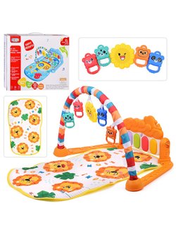 Коврик развивающий для малышей свет и звуковые эффекты (368-82O)