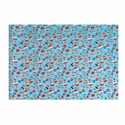 Бумага тм Fntastic подарочная, 70x100 см, 70 г односторонняя, 6 диз., арт.3