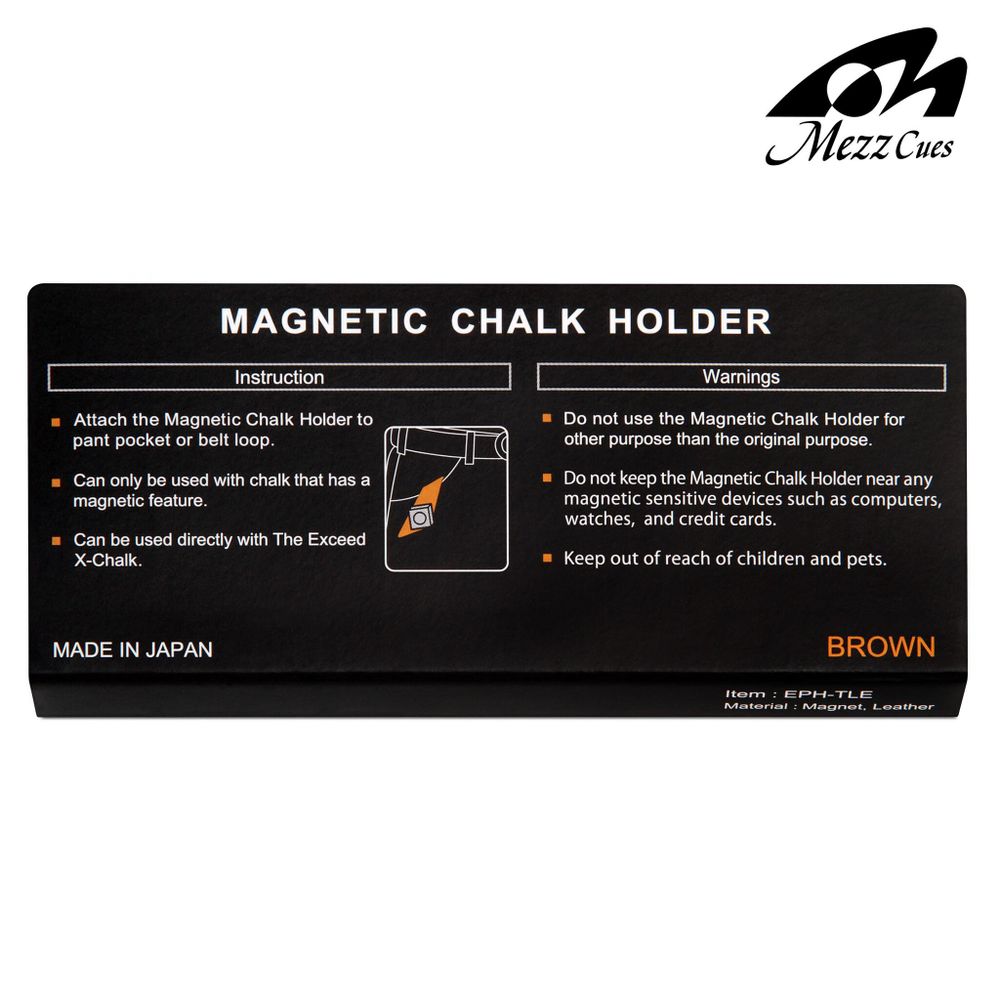 Держатель для мела Mezz Exceed Magnetic Chalk Holder EPH-TLE магнитный коричневый