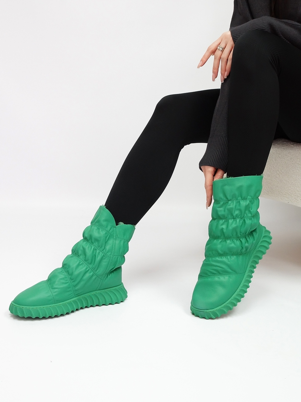 Полусапоги женские зимние