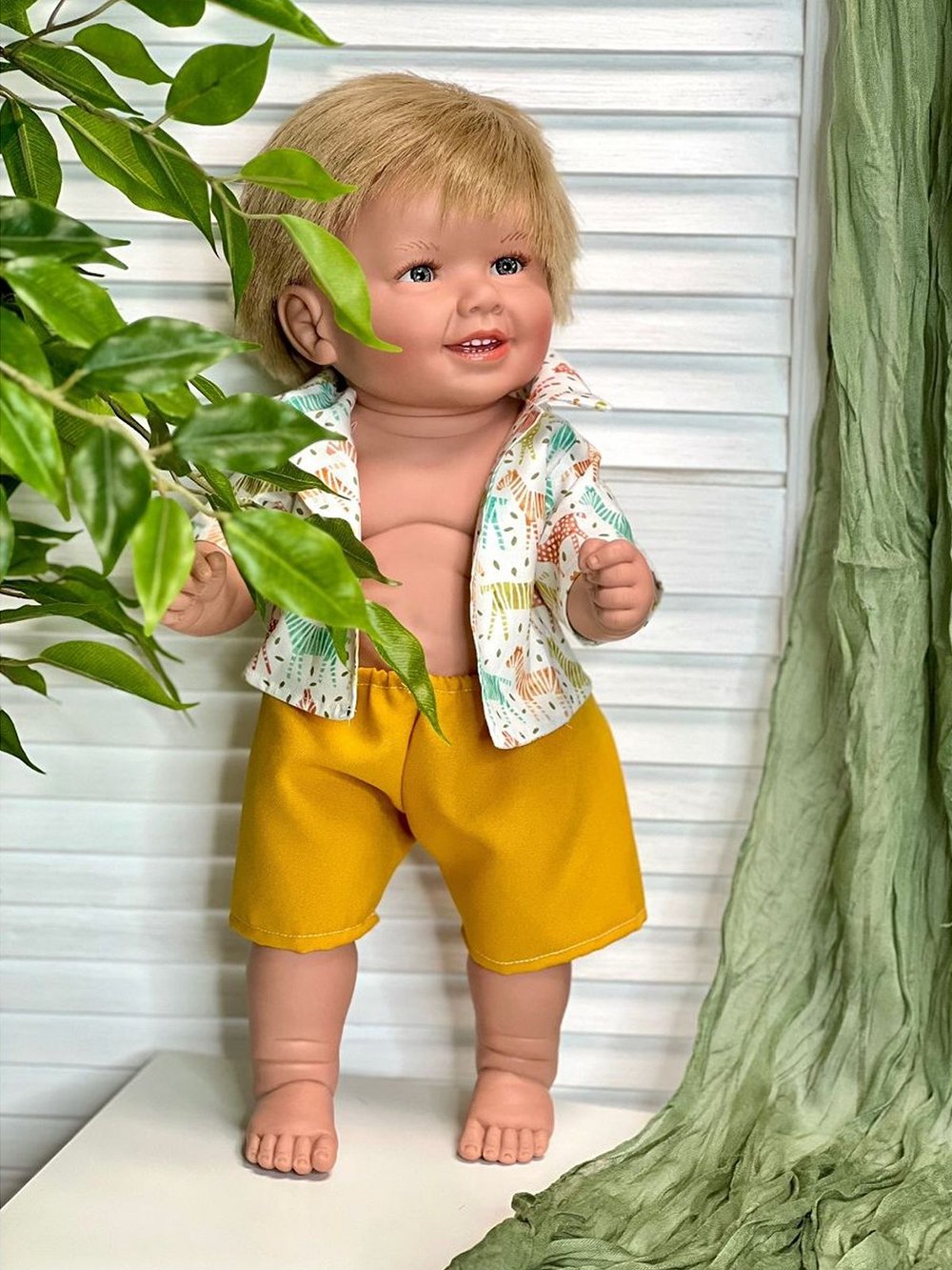 Кукла Manolo Dolls виниловая Diana-Boy 47см в пакете (7281)