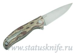 Нож Широгоров Ф3 Vanax 37 Микарта Питон 3D подшипникифотография - 6