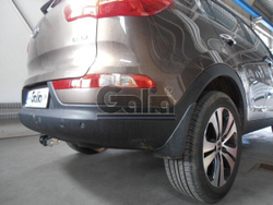 Фаркоп оцинкованный Galia H083C для Hyundai ix35 2010-2015, Kia Sportage 2010-2015(паспорт и сертификат в комплекте)(без электрики)