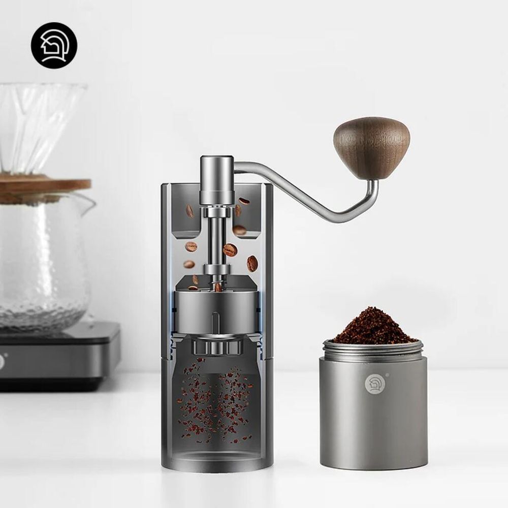 Кофемолка ручная Z1 Hand Grinder нерж. серая d 5,3 см h15 см ZeroHero