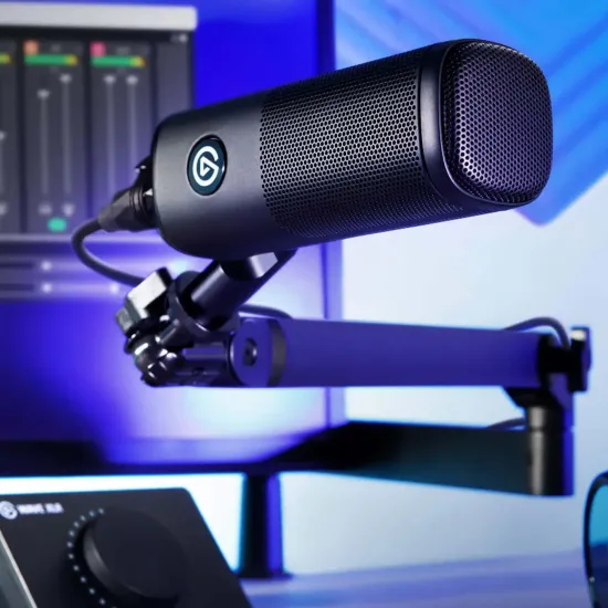 Микрофон для стриминга и игр Elgato Wave DX Black
