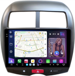 Магнитола для Mitsubishi ASX 2010-2016, Peugeot 4008, Citroen C4 Aircross - FarCar XXL026M монитор 10.36" 2K QLED на Android 14, TS20, 8+256Гб, CarPlay, 4G SIM-слот