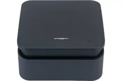 Выключатель Systeme Electric BLANCA 1-клавишный с индикатором накладной антрацит 30859