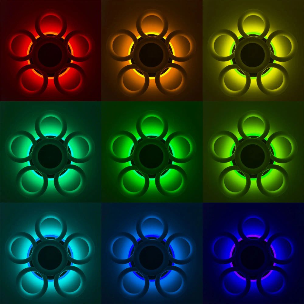 Citilux Паркер Смарт CL225A160E RGB Умная люстра Белая