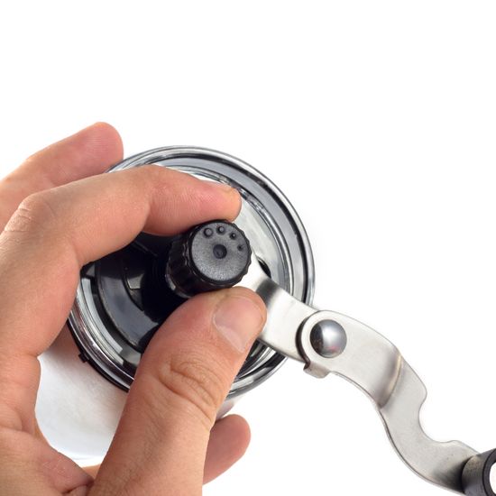 Кофемолка механическая Kamille КМ-7029