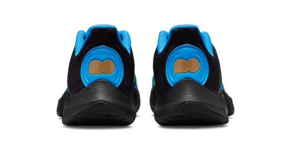 Женские Кроссовки теннисные Nike Air Zoom GP Turbo Osaka W - photo blue/metallic gold/black