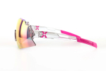 Спортивные очки HILX Savage 2.0 Shiny Crystal Grey Pink / Pink Lens