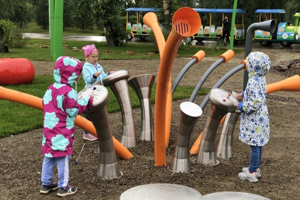 Музыкальная клумба