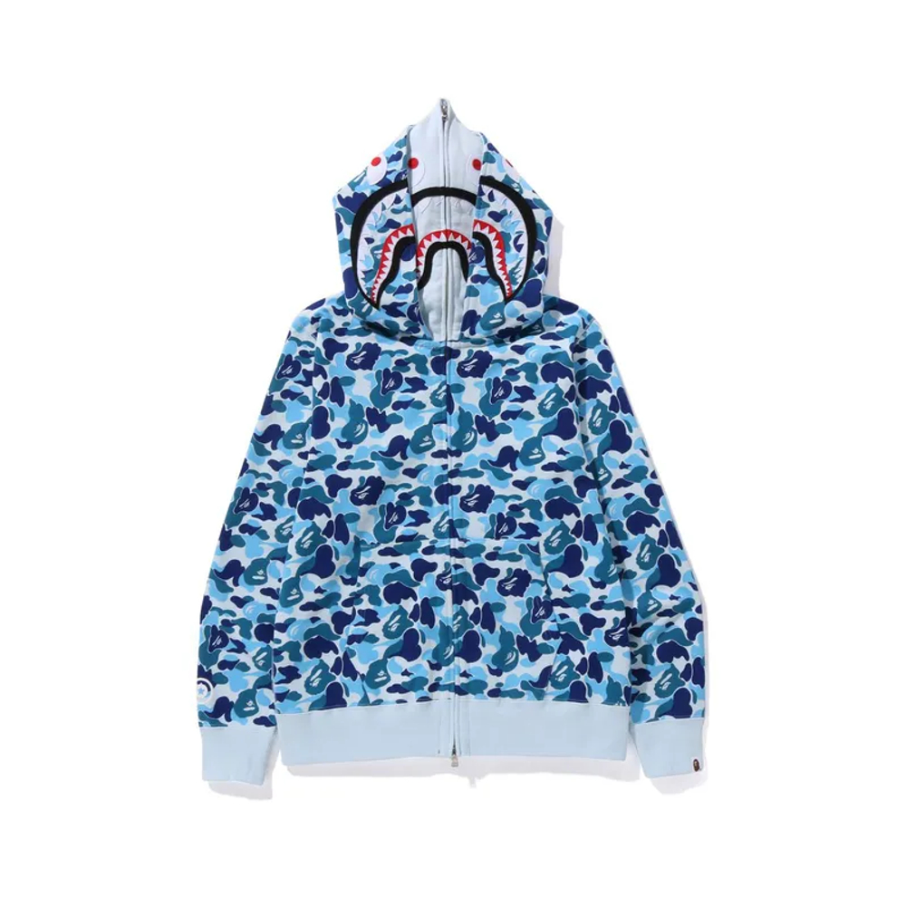 A Bathing Ape Abc Camo Double Shark Full Zip Худи Fw23