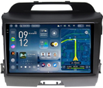 Магнитола для KIA Sportage 3 2010-2016 (без штатного усилителя) - Teyes CC4-PRO монитор 9.5" 2K QLED на Android 13, Snapdragon 778G, AI, CarPlay, DSP, 4G SIM-слот