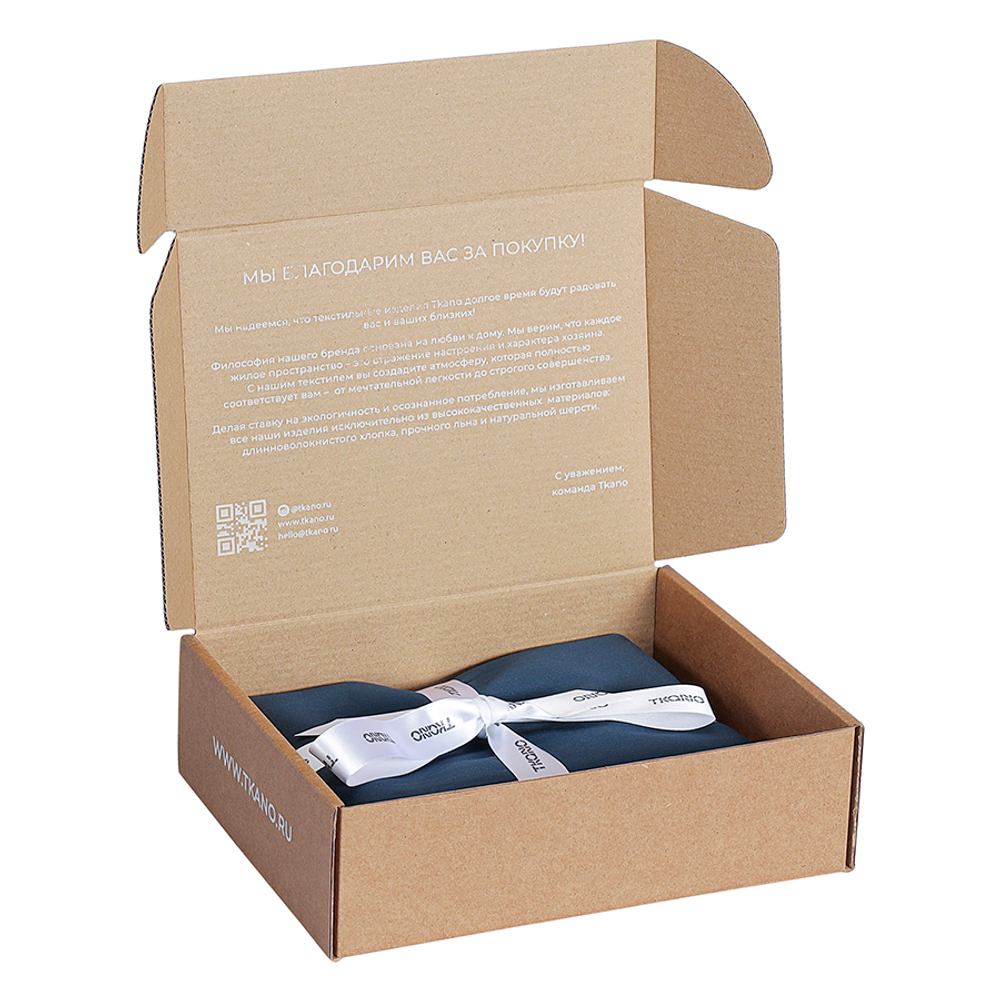 Набор наволочек 50х70см Tkano Essential темно-синий