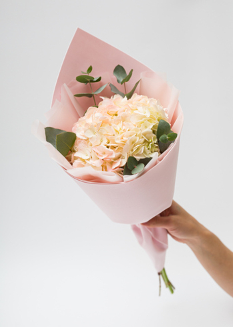 Букет с гортензией XS #1
