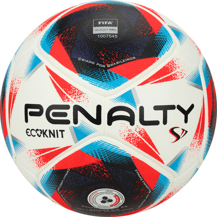 Мяч футбольный PENALTY BOLA CAMPO S11 ECOKNIT XXIII, 5416321610-U, р.5, FIFA Pro, PU, тер.,бел-кр-син