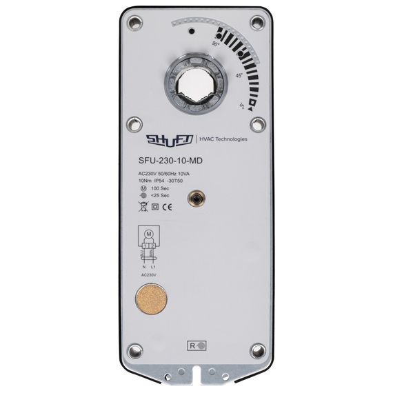 Электропривод с возвратной пружиной SHUFT SFU-230-10-MD — (2)