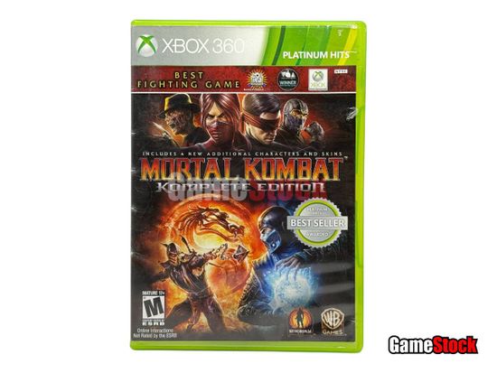 Xbox 360 Mortal Kombat: Komplete Edition (Б/У, Английская версия)