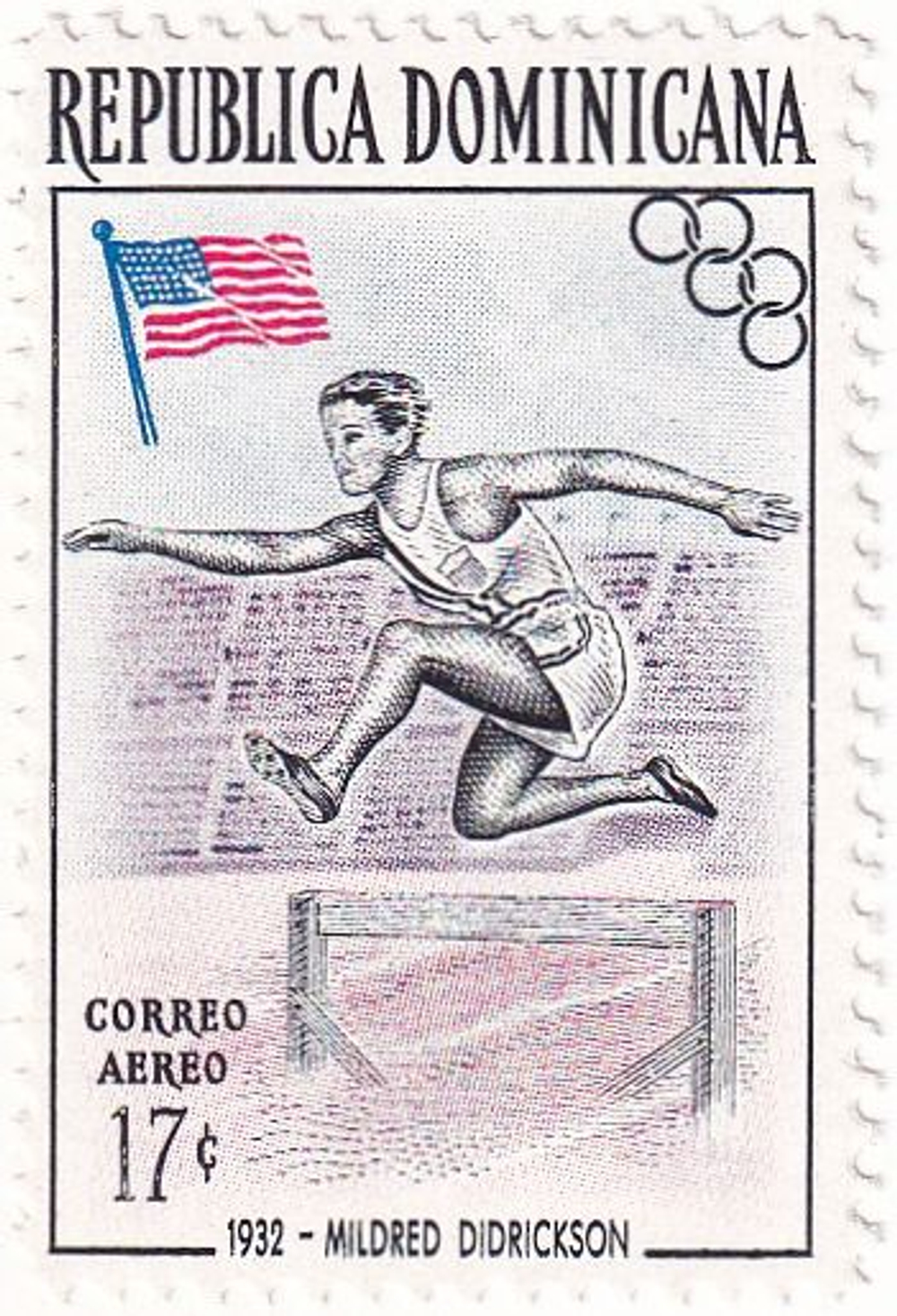 25 почтовых марок, Доминиканская республика, 1940-1950-е годы, Олимпиада, спорт, природа