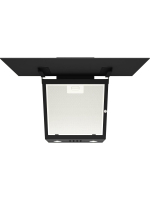 Вытяжка BOSCH DWK63PJ60T, отвод, циркуляция, светодиодное освещение, 67 дБ, чёрная