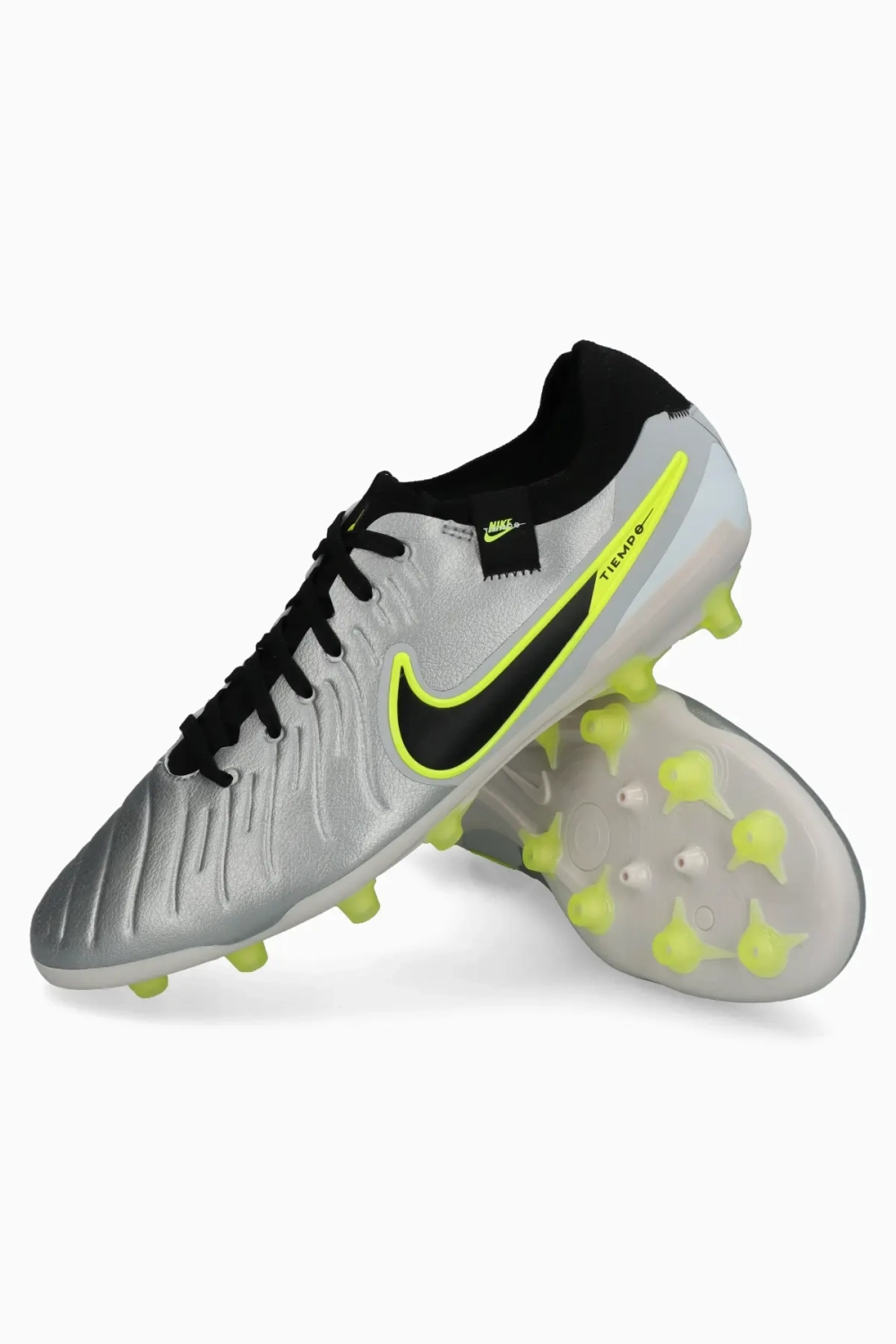 Бутсы Nike Tiempo Legend 10 Pro AG - серебряный