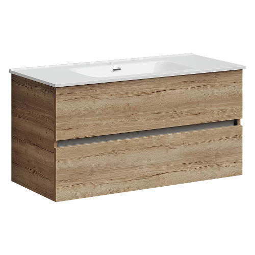 Тумба с раковиной Sancos Urban UR100EG дуб галифакс