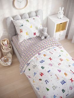 Пододеяльник Сказка "Азбука/Конфетти" 1,5-сп 145х215 см