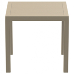 Стол пластиковый Siesta Contract Ares 80, бежевый
