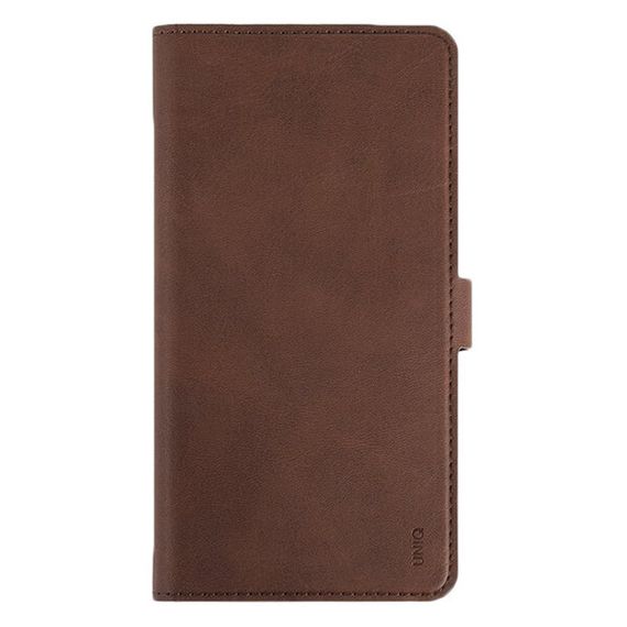 Чехол-книжка Uniq Journa Heritage для iPhone 14 Pro Max (IP6.7PM(2022)-JHERBWN) коричневый (Brown)