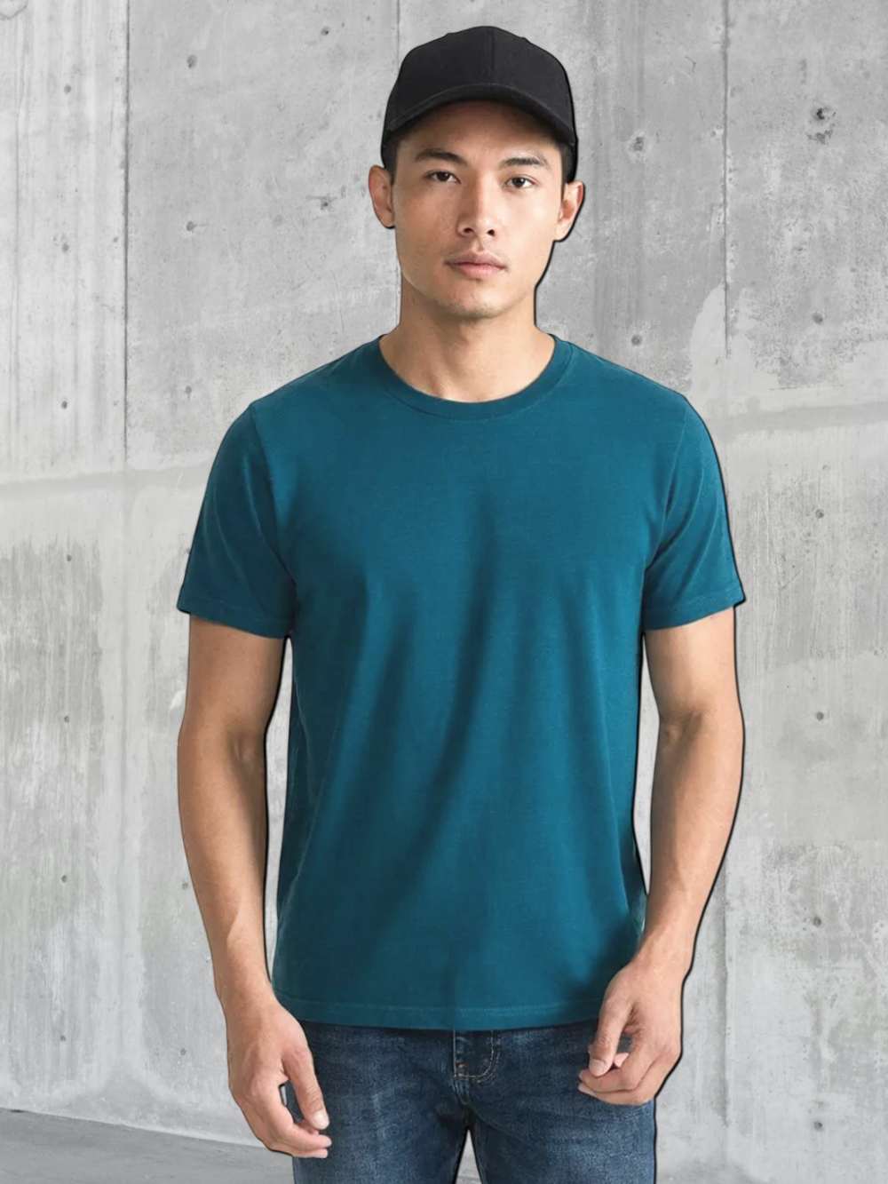 5003 Футболка мужская супрем бирюзовый (56-3XL)