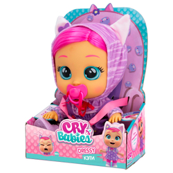 Кукла Cry Babies Dressy Кэти интерактивная плачущая 40889