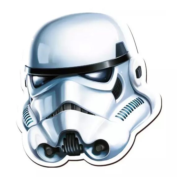 Puzzles - &quot;160 Wooden Shaped Puzzles&quot; - Stormtrooper&#39;s helmet / Lucasfilm Star Wars FSC Mix 70%
