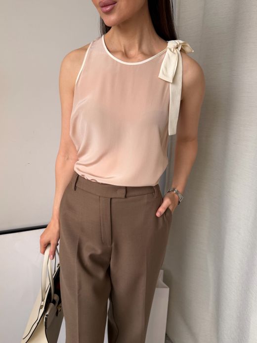 Шелковая блузка Red Valentino, S