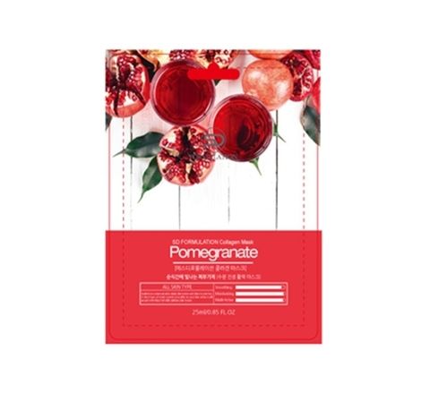 GRACE DAY МАСКА ТКАНЕВАЯ ДЛЯ ЛИЦА TRADITIONAL ORIENTAL MASK SHEET POMEGRANATE(ORDERABLE AT THE END OF MARCH), 22 G