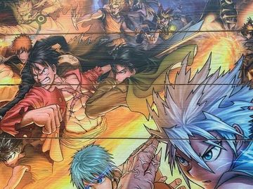 Картина на досках Anime Heroes (40x60 см)
