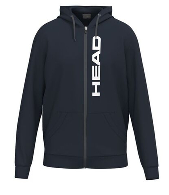 Мужская теннисная кофта Head Club Original Hoodie FZ - небесный