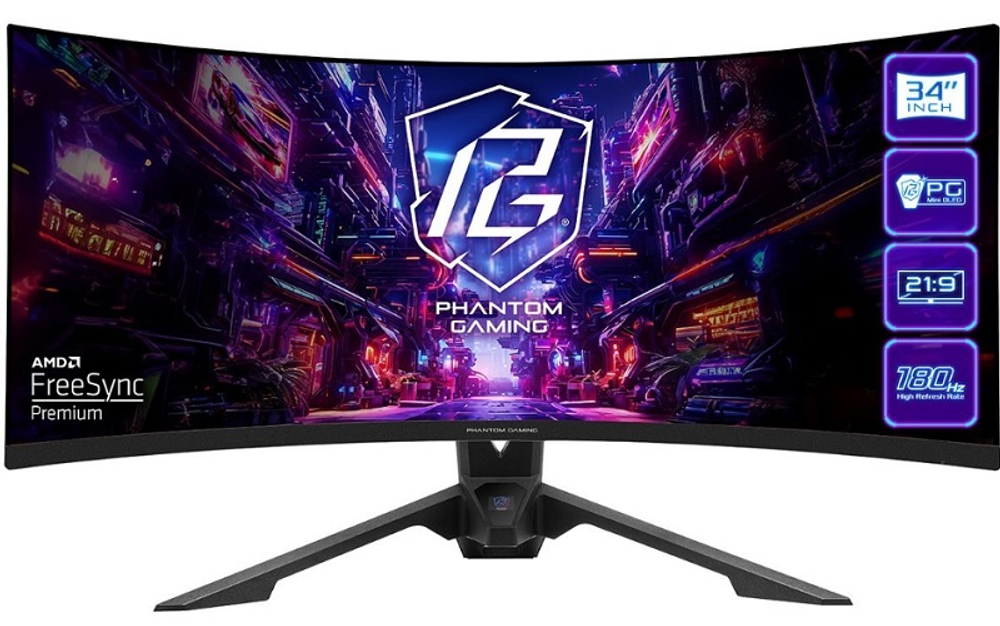 Монитор 34" ASRock Phantom Gaming