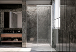 Душевая дверь Veconi Premium Trento PTD-30CH, 1200х2000, хром, стекло прозрачное