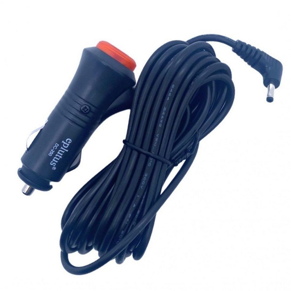 АЗУ штекер 3.5мм Eplutus DC250 с кнопкой вкл. (радары)