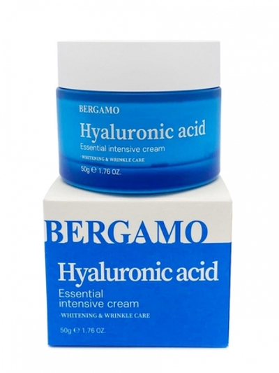 Bergamo Hyaluronic Acid Essential Intensive, Крем для лица с гиалуроновой кислотой 50 г (до 14.11.27)
