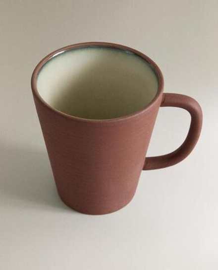 ZARA HOME КРУЖКА, ТЕРРАКОТОВЫЙ