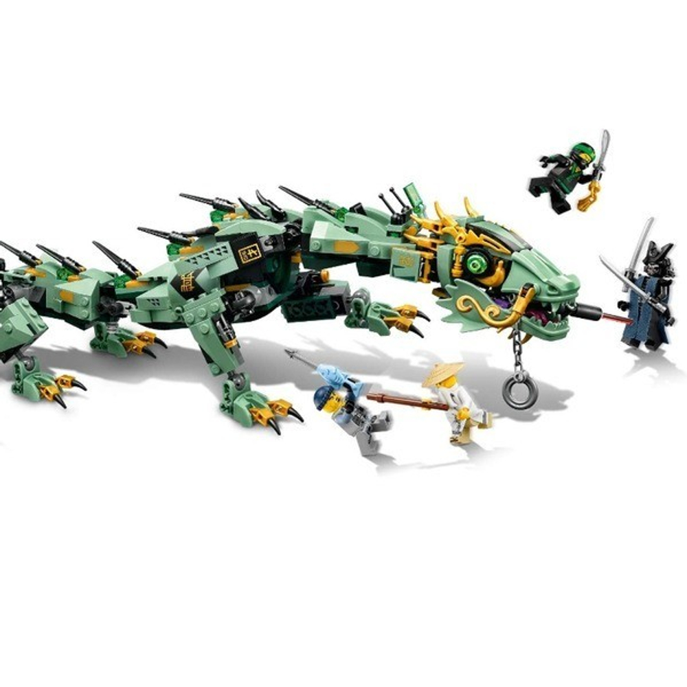 LEGO Ninjago: Механический дракон Зелёного ниндзя 70612 — Green Ninja Mech Dragon — Лего Ниндзяго