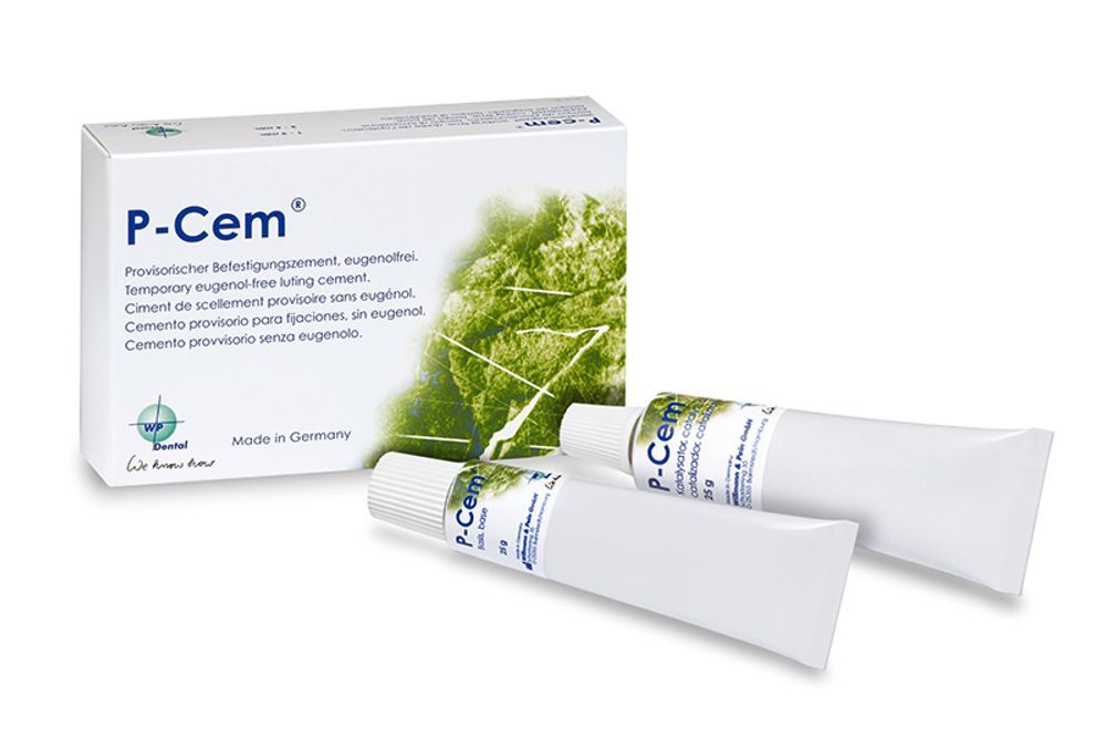 P-Cem (25гр.+25гр.) П-цем, безэвгенольный временный цемент, P cem