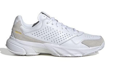 Теннисные кроссовки Adidas CourtJam Control 3 Premium - cloud white/cloud white