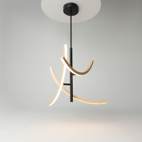 Подвесной светильник Maytoni MOD428PL-L27BK