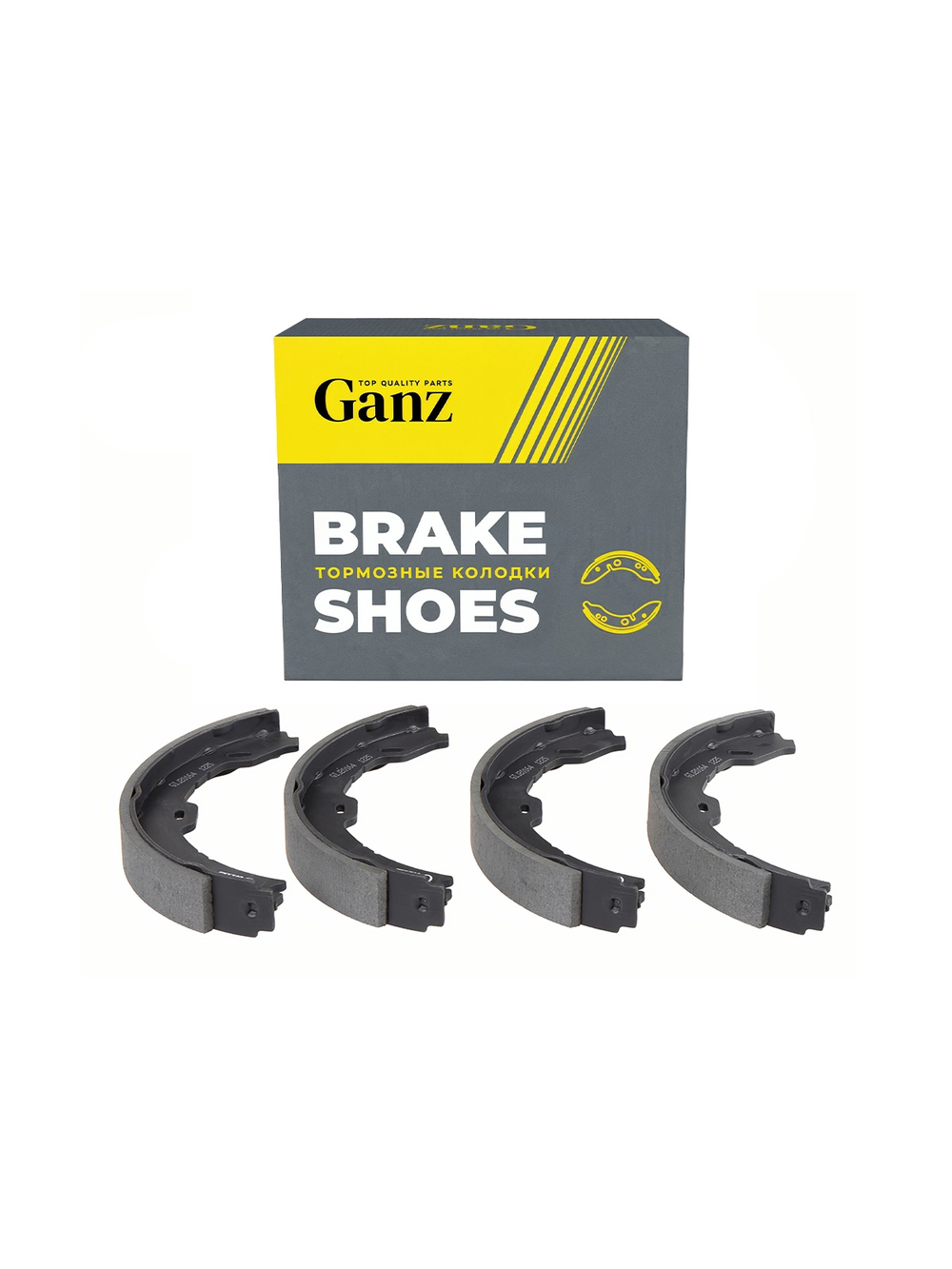 Колодки барабанные Mercedes E (W211) (02-) барабан. ст. торм. 180x25 GANZ GIJ20164