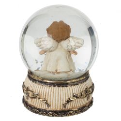 GAEM Фигурка декор в стекл шаре "Ангел", D 6.5 см, L6,5 W6,5 H9 см