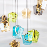 796229 Люстра CARAMELLO LED 12х6W 1400LM КОФЕЙНЫЙ/МУЛЬТИКОЛОР 3000K