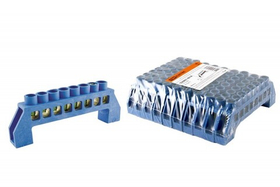 Шина "N" нулевая в изоляторе 6х9мм 8 групп TDM SQ0801-0018